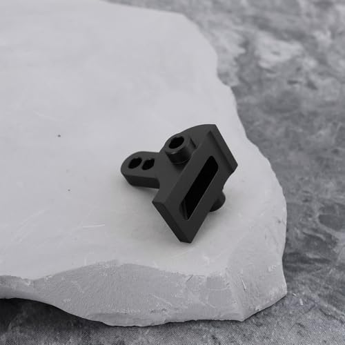 RC Car Rear Upper Link Riser Compatible with Axial SCX10 III AR45P 1/10 RC Crawler LCG Chassis DIY (Black) - color: Black