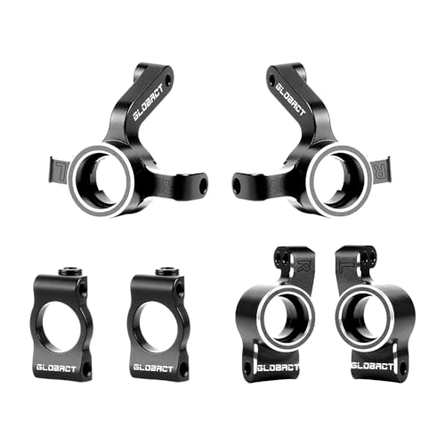 GLOBACT Aluminum RC Upgrade Part for 1/24 LOSI Micro-B 1/28 Micro-T 2S 2WD | LOS00007T1 LOS00007T2 LOS-1392T1 LOS-1392T2