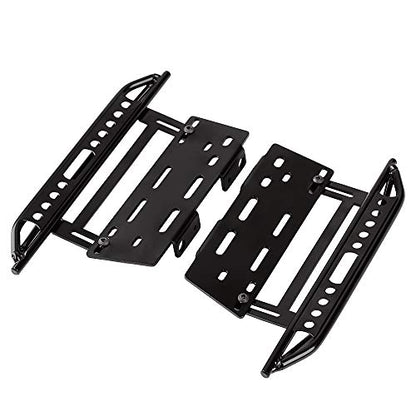 INJORA 2PCS Metal Pedal Rock Sliders for Axial SCX10 SCX10 II 90046