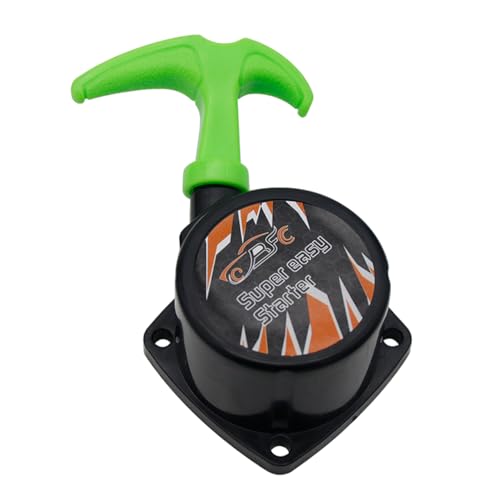 Super Easy Pull Starter (Green) | for 23cc-36cc Zenoah CY Rovan Top Speed Engine for 1/5 HPI ROFUN KM Baja LT FG GoPed RedCat Rc Car Parts - color: Green