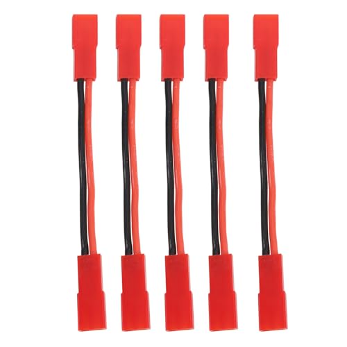 JST Female to JST Female Connector Strong 22AWG Cable Plug for RC Car Kit 5PCS Pack