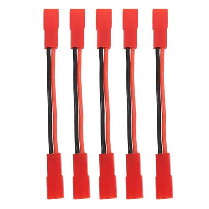 JST Female to JST Female Connector Strong 22AWG Cable Plug for RC Car Kit 5PCS Pack