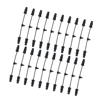 Yiju 20 Pieces RC Car Retainer Strips RC Rubber Retainer Pull Tabs Attachments RC Car Accessories Body Clip Retainer Utility Small Size Elastic Rubber, 20 Pieces - color: 20 Pieces