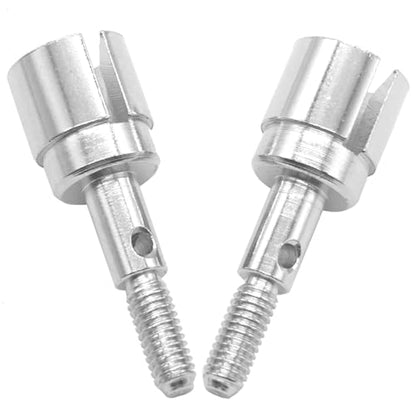 4Pack ShareGoo Metal Wheel Stub Axle Shafts Adapter Drive Axle Cup 02033 Compatible with HSP Redcat Racing Exceed 94123 94111 1/10 RC Car Buggy Truck