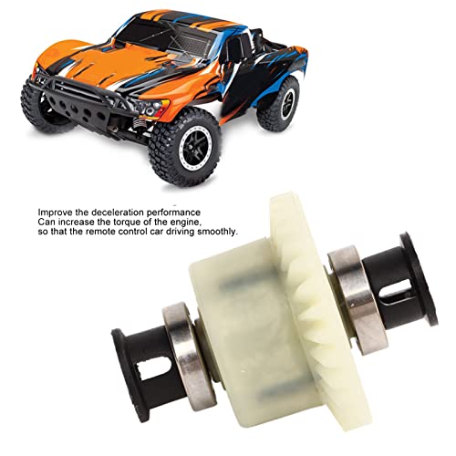 30T RC Car Differential, RC Differential Drive Gear Assembly 37x30mm/1.5x1.2in Bevel Gear Drive Wheel Set for SCY 16101 16102 16103 16201 1/16 RC Car