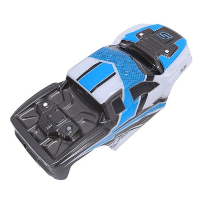 1/16 RC Car Body, Durable PVC Shell Cover, 1/16 Scale Truck Accessories, Easy Install for Hobbyists Off-Road Racing Blue - color: Blue