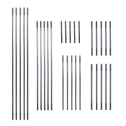 30Pcs M3 Pushrod Connector 304 Stainless Steel Rod Linkage for RC Model Airplane Helicopter Boat Car DIY Parts