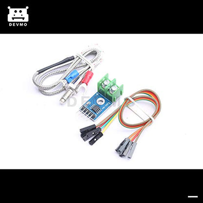 DEVMO DC 5V MAX6675 Module + K Type Thermocouple Temperature Sensor M6 Compatible with Ar-duino Raspberry Pi