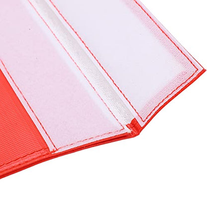Alomejor RC Lipo Battery Bag Fire Storage for Charging Compatible with Various Aircraft Batteries 18x23cm (Red) - size: Red