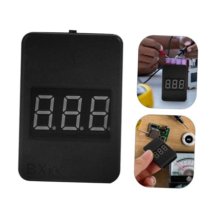 Alipis Ion Battery Tester Accurate Lipo Battery Capacity Checker LCD Backlight for Real Voltage Monitoring of Rc Devices and