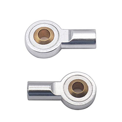 10Pack Vgoohobby Aluminum M3 Link Rod Tie Rod End Ball Head Joint Holder Compatible with Axial Redcat HSP Traxxas HPI 1/10 RC Car Truck DIY Robot Boat Airplane (18mm)