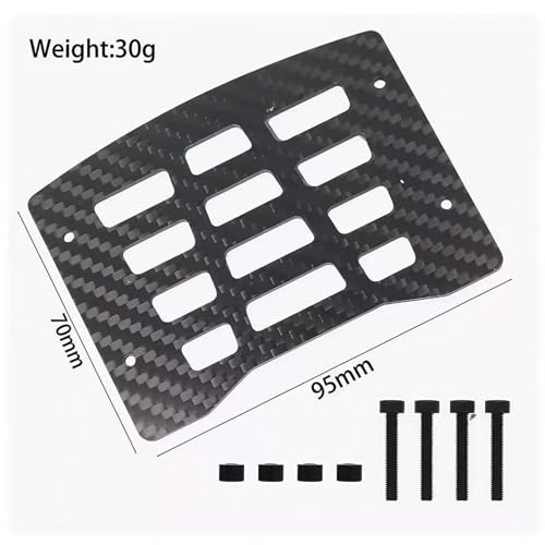 DYNWAVE RC Roof Rack 1/14 Spare Parts Remote Control Toy Crawler Cars Upgrade Repair Maintenance Rack Plate Roof Luggage Frame