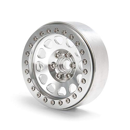 Aluminum 2.2" Beadlock Wheel Rim for Axial Wraith SCX10 II III TRX4 | 1Set/4PCS,1/10 RC Crawler Car Upgrade Parts