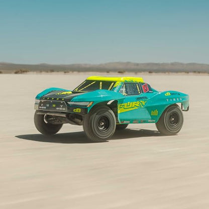 ARRMA RC Truck 1/10 FURY 2wd 223S BLX Brushless Short Course Truck RTR (Battery and Charger Not Included) with DSC, Green, ARA3521T2 - color: Green