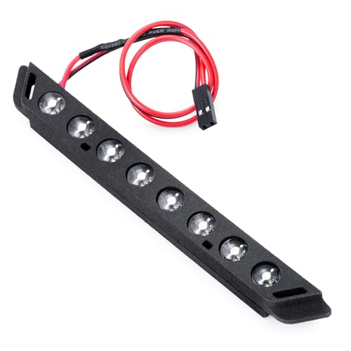 Nylon RC Front & Rear LED Light Kits Headlight Taillight | Upgrade Parts, For 1/8 Tra-xxas Maxx Slash 6S 4X4, RC Car Buggy