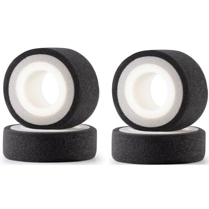 SWX 4PCS 1.9 Inch Dual Stage TPE Foam Inserts for 1/10 RC Crawler, High-Performance Tire Inserts Compatible with Axial SCX10 90046 & Traxxas TRX4 Upgrade Parts | TPE Foam Inserts, Dual Stage, 1.9 Inch, SCX10, TRX4, 1/10 Crawler, 4Pcs