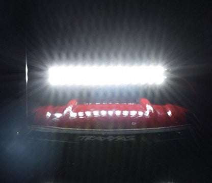 28 LED 70mm Aluminum Light Bar Compatible with The Traxxas Rustler, Bandit, E-Revo, Nitro Rustler, Jato, Redcat Backdraft 3.5, ECX 1/18 Roost & More #9041L