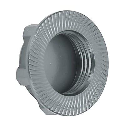 17mm Hex Wheel Nuts, 4pcs Aluminum Alloy 17mm Self Lock Hex Wheel Nuts Adapter Dustproof Caps for 1/8 RC Car Track Wheel Rims (Grey) - color: Grey