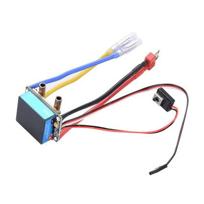 Waterproof Brushed ESC Kit F/B/R, F/B & F/R Modes for RC Boat/Car Motified Parts - size: 320A