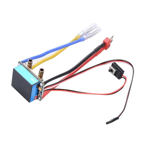 RC Auto Car Boat Brushed ESC Kit Waterproof Motor Electronic Speed Controller US - size: 320A