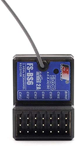 Flysky FS BS6 Receiver 2.4GHz 6CH for Flysky FS-GT5/IT4S/i6/i6X, 2PCS - size: 2PCS