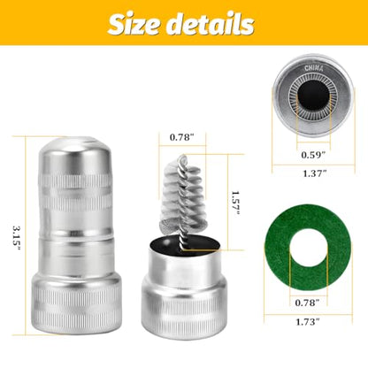 14PCS Car Battery Terminal Cleaners, 2PCS Vehicle Battery Post Terminal Cleaning Brushes & 12PCS Anti Corrosion Washers Protector Fiber Kit, Automotive Accessories, Universal Fit