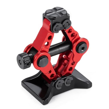 RC Jack Stands Adjustable Mini Scale Height Jack Stands | Compatible with 1/18 1/24 TRX4M Axial SCX24, Upgrades, RC Crawler Car