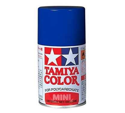 Tamiya Polycarbonate PS-59 Dark Metallic Blue Spray 100 ml TAM86059 Lacquer Primers & Paints