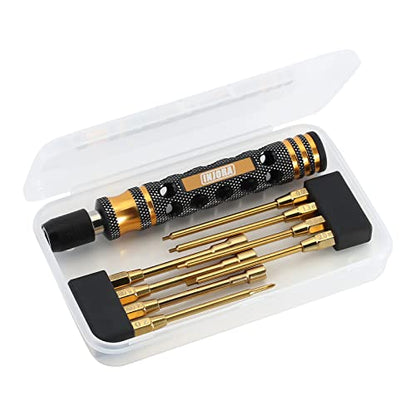 INJORA 8 in 1 RC Tool Kit Hex & Nut Screwdriver for 1/24 1/18 Mini RC Cars