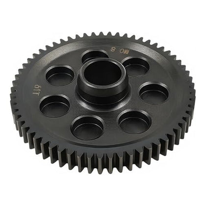 61T Steel Spur Gear 0.8Mod for ARRMA Gorgon 4X2 MEGA Monster Truck | RC Car,Metal Main Gear,1/10 Scale,ARA311100,Upgrade Parts,High Strength,Wear Resistant,Precision Fit