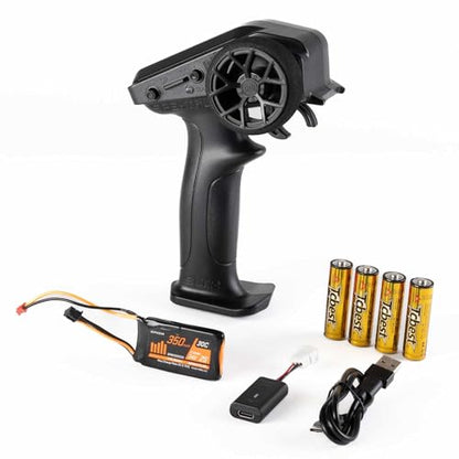 Axial RC Truck 1/24 SCX24 1971 Chevrolet C10 4WD Truck RTR (Battery and Charger Included), Black, AXI-3408T1