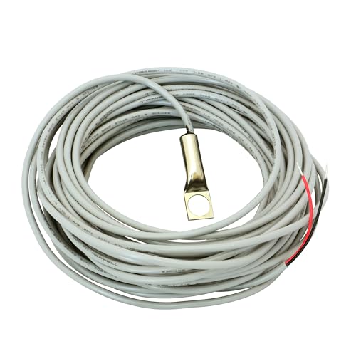 Morningstar Remote Temperature Sensor for Solar Charge Controllers (RTS) | Epoxy-encapsulated, fits SunSaver MPPT, TriStar MPPT, ProStar, accurate battery temp compensation, surge protected