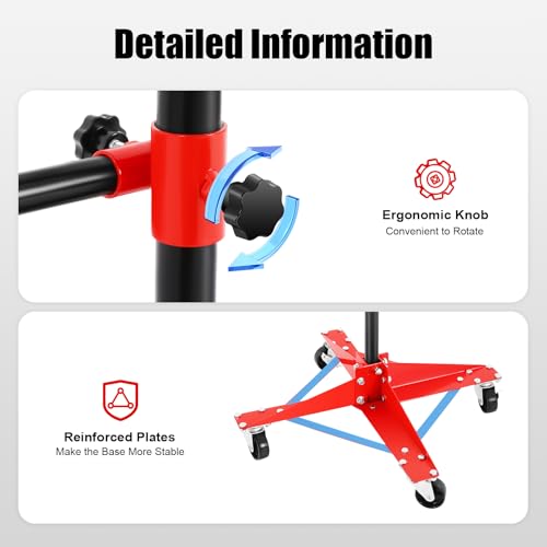 AutoBody Panel Paint Stand, Center Post Hang Paint Spray Stand with 4 Lockable Wheels & 6 Adjustable Hook Levers, Spray Tree Holder for Automotive Doors, Bumpers, Fenders, Hoods (18.5*18.5*47.24in) - size: 47x47x120cm