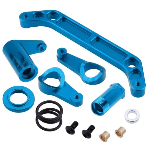 Rc Car Parts for JLB for Racing for Cheetah 1/10 Brushless RC Car for Monster Truck Upgrade Parts Steering Servo Saver Complete Set Decoration EA1009 EA1011(6871) - size: 6871
