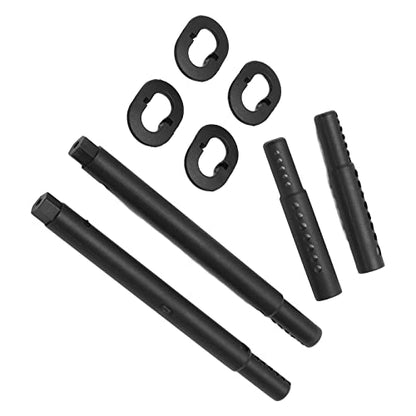 RC Body Mount Post Set, Plastic Car Holder with Steel Buckles, for ZD Racing 1/7 EX07, Adjustable Height, Reduces Vibration, Stable Ride, Easy Installation