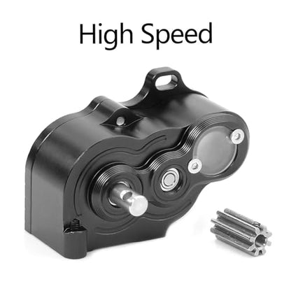 for Traxxas for TRX4 for SCX10 1/10 Low/High Speed Transmission for LCG Ultra-Light Gearbox RC Crawler Car DIY for Chassis Upgrade Parts RC Repair Parts(High Speed 1) - size: High Speed 1
