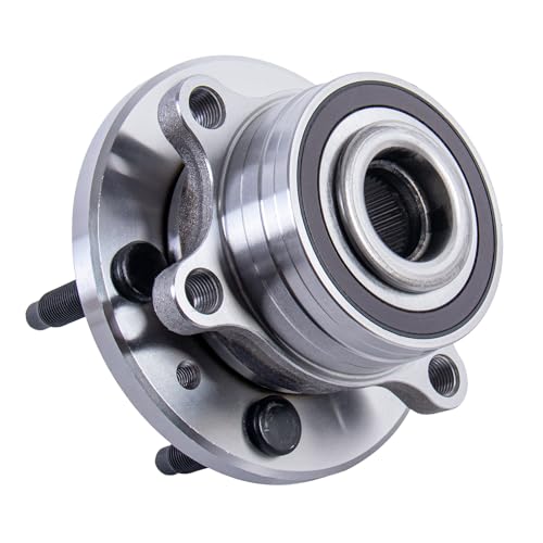 512460 Front/Rear Wheel Bearing Hub Assembly Compatible with 11-18 Explorer | 5 Lugs Front & Rear Non-ABS Wheel Hub Bearing Compatible with 2011-2018 Ford Explorer, 2013-2018 Police Interceptor Utility, - size: 512460/1PC