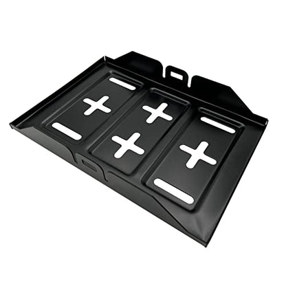 Heavy Duty Metal Battery Mount Tray For Vehicle Engine Maintenance | Black,Standard - size: Standard