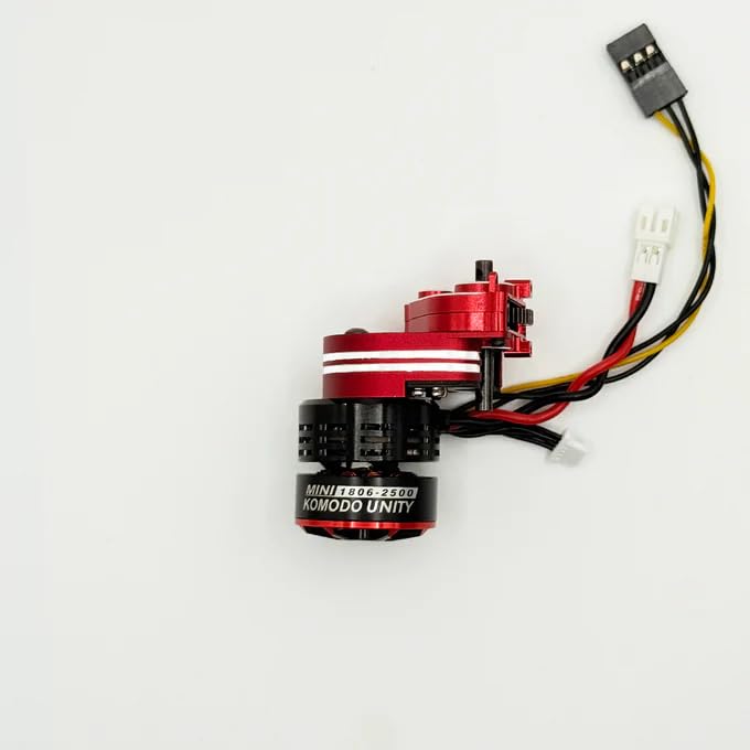 FURITEK ESC UNITYDRIVE Combo for Axial SCX24 with MINI KMD Unity 2-in-1 ESC/Motor & Mini Stellar Transmission - Remote Control Car, RC Car Electronics 1/24 RC Crawler Axial SCX24 Upgrades (FUR-2695)