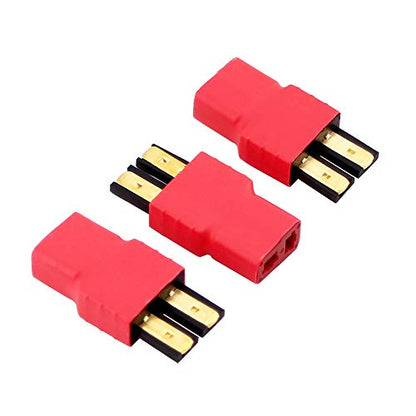 3pcs T-Plug Style Female Connector Adapters (C63-3)