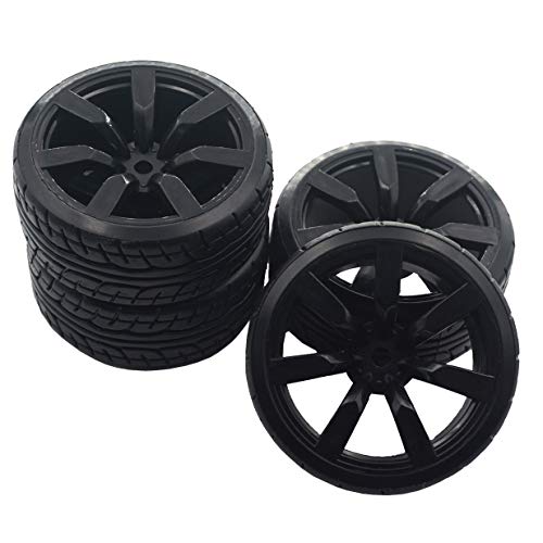 OD62mm Hard Plastic RC Drift Car Tires & Wheel Rims 12mm Hex Tyre & 4PCS/Set 1/10 Drift Car Tires,62mm Hard Plastic Tires & Wheel Rims 12mm Hex