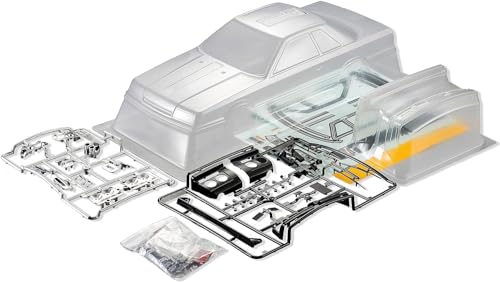 1/10 Killerbody Scale RC Onroad Racing Drift Touring Car Transparent Clear Lexan Body Shell (Skyline R31) - style: Skyline R31