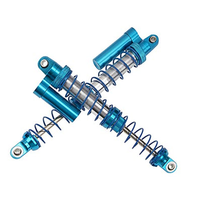 2Pack ShareGoo Aluminum Shocks Absorber Dampers Assembled for Redcat Axial SCX10 RC4WD D90 Traxxas TRX4 1/10 RC Crawler Truck ((90mm-Hole Center to Hole Center))