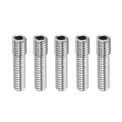 MECCANIXITY 5 Pack Driveshaft Screw Pins, M3x12x4.5mm Universal Stainless Steel Drive Shaft Screw Pins, RC Car Repair Parts for Electric Car/Truck Replacement - size: M3x12x4.5mm