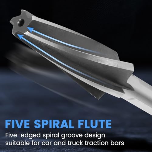 Ball Joint Reamer, 10 Degree 6542 HSS Tapered Tie Rod Tool | 2" per foot tapered reamer for smooth and precise hole enlargement in automotive ball joints and tie rods - style: Drill
