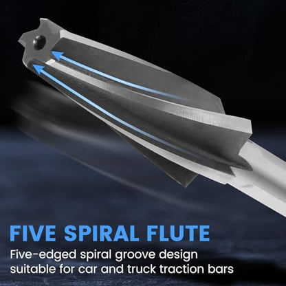 Ball Joint Reamer, 10 Degree 6542 HSS Tapered Tie Rod Tool | 2" per foot tapered reamer for smooth and precise hole enlargement in automotive ball joints and tie rods - style: Drill