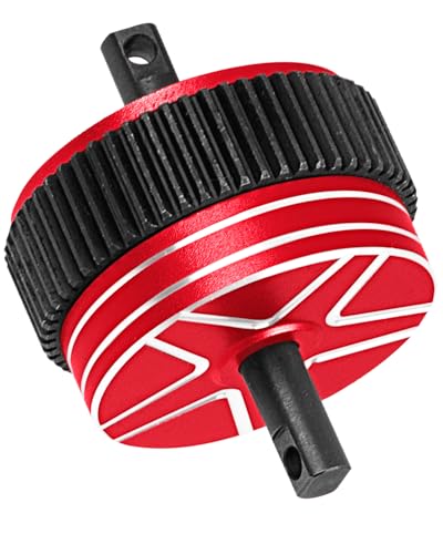 RC Gear Differential Upgrades Part for 1/10 Slash 2WD(VXL)/Stampede 2WD(VXL)/Bandit 2WD(VXL)/Rustler 2WD,Harden Steel w/Alloy Differential Transmissions,Replace #2388X,Red - color: Red(for 2wd)
