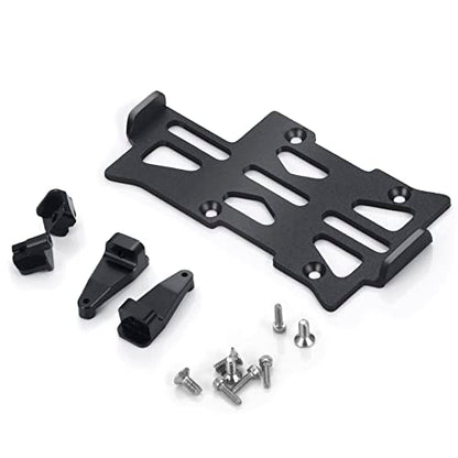 MORLORDY Aluminum Alloy RC Lower Battery Mount Bracket Plate Battery Holder Post for 1/24 RC Crawler Car SCX24 Upgrades Accessories AXI00001 AXI00002 AXI00006 AXI90081 AXI00004