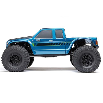 Axial RC Truck 1/10 SCX10 III Coyote 4X4 RTR Brushed Rock Crawler, Blue, AXI-2036T2 (Battery and Charger Not Included) - color: Blue