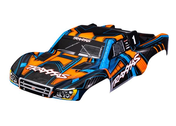Traxxas Orange Slash 4X4 Clipless Body